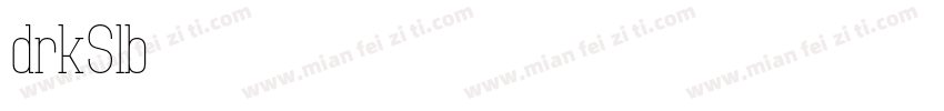 AdirekSlab 400字体转换